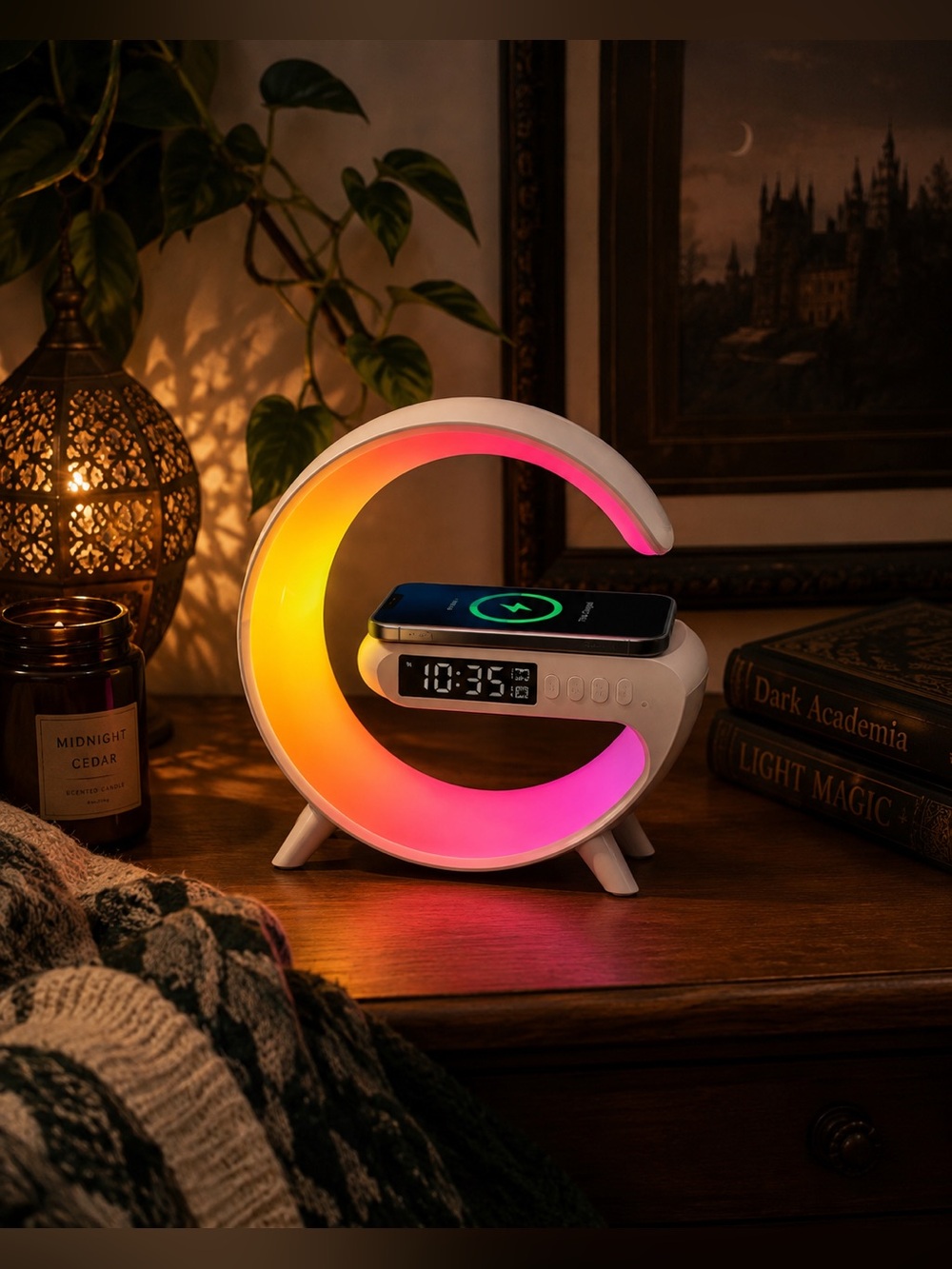 NEW IN BOX Smart Life Assistant Alarm Clock w/ Sunrise Simulation Christmas Gift
